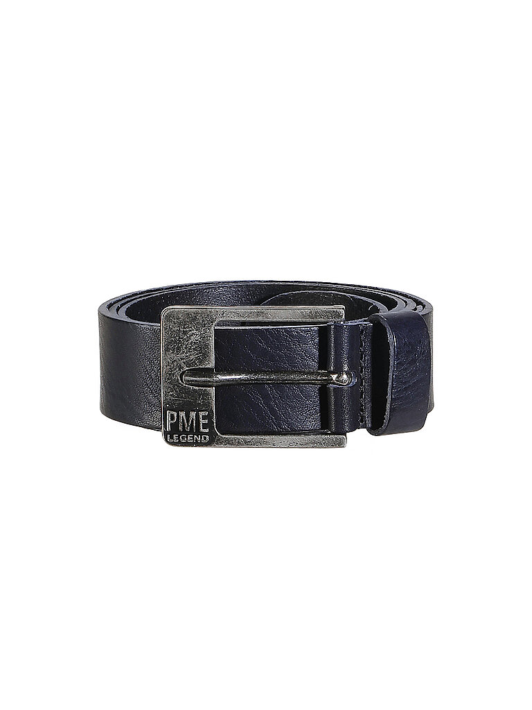 PME LEGEND Ledergürtel  blau | 100