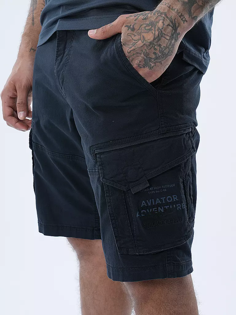 PME LEGEND Cargoshorts Regular Fit dunkelblau