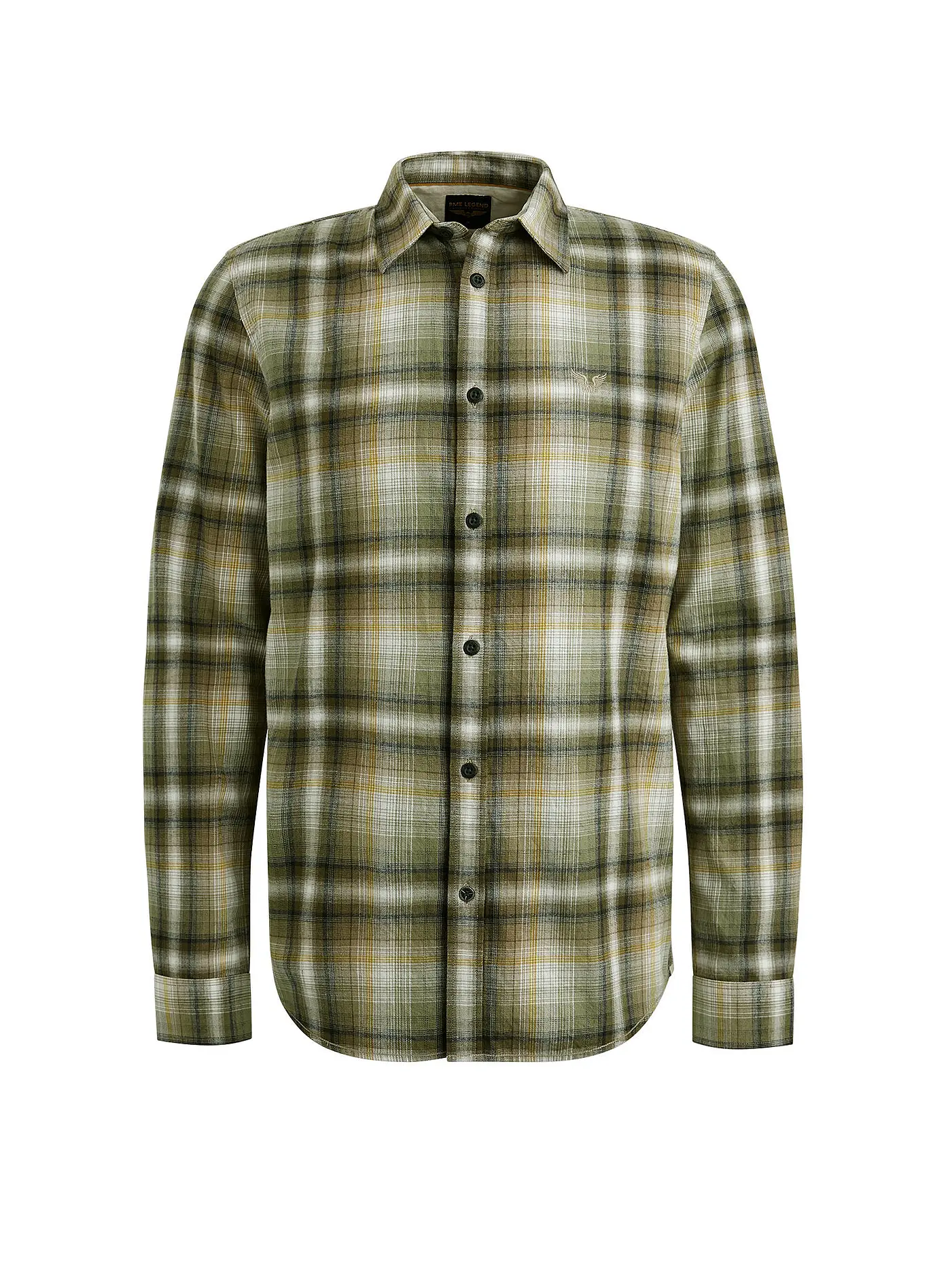 PME LEGEND | Hemd Regular Fit  | olive