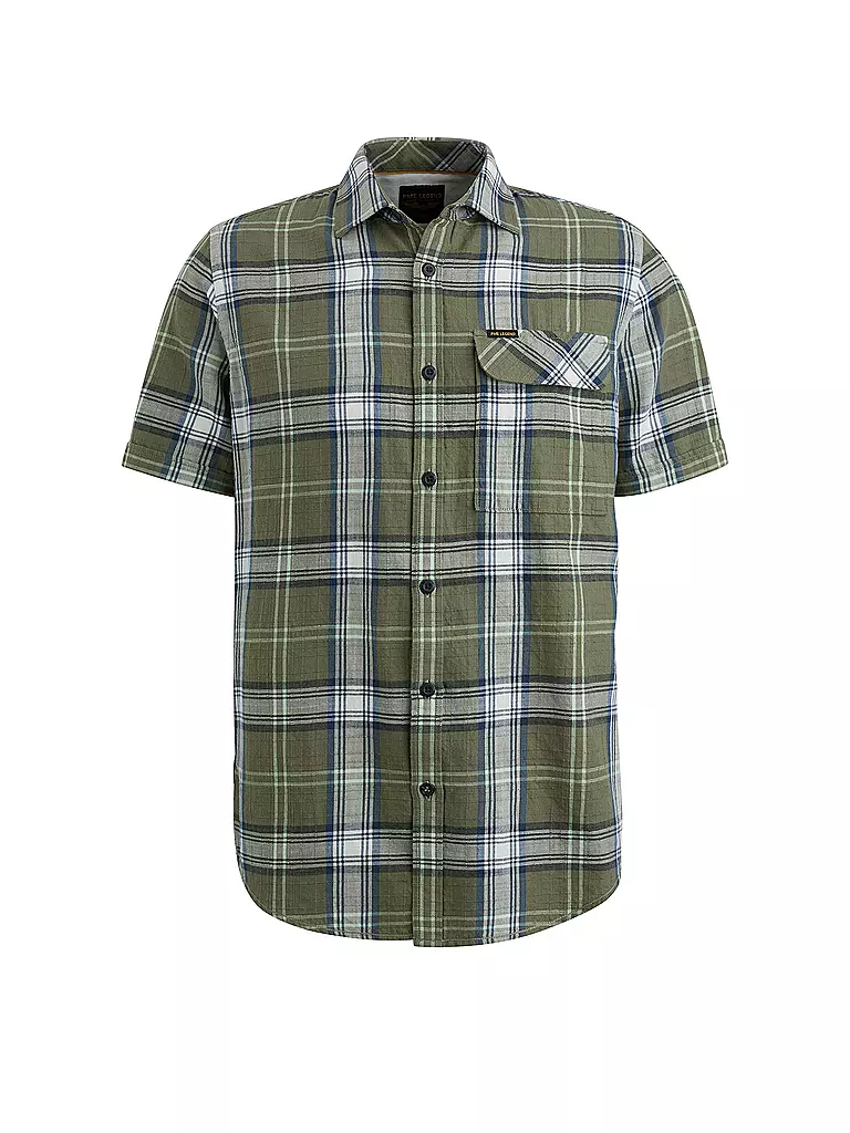 PME LEGEND | Hemd Regular Fit  | olive