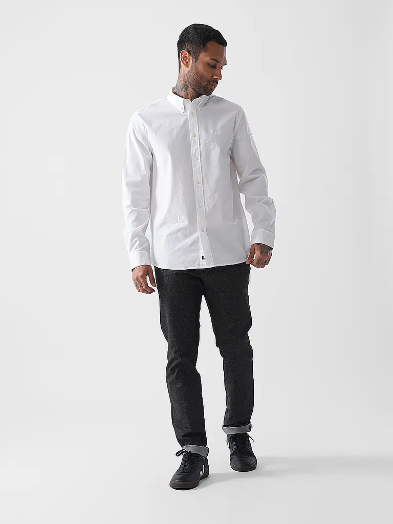PME LEGEND | Hemd Regular Fit  | weiss
