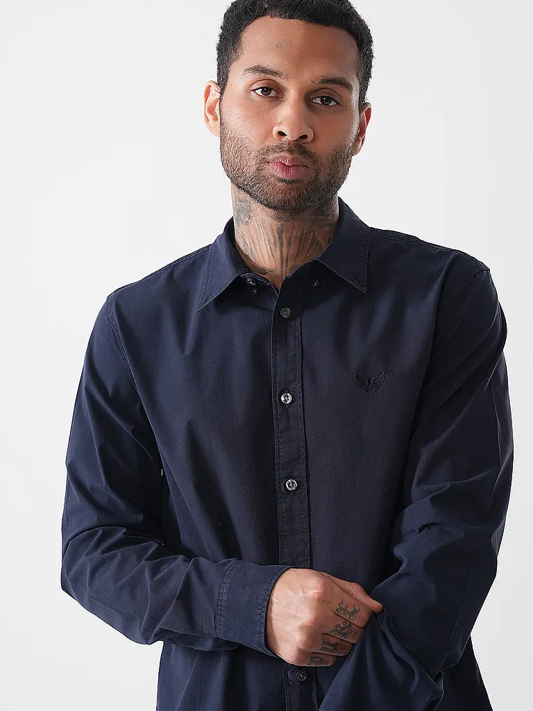 PME LEGEND | Hemd Regular Fit  | dunkelblau