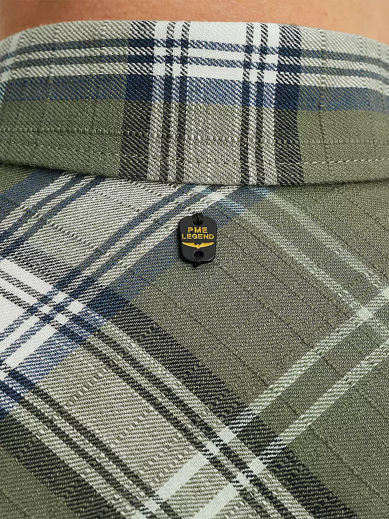 PME LEGEND | Hemd Regular Fit | olive