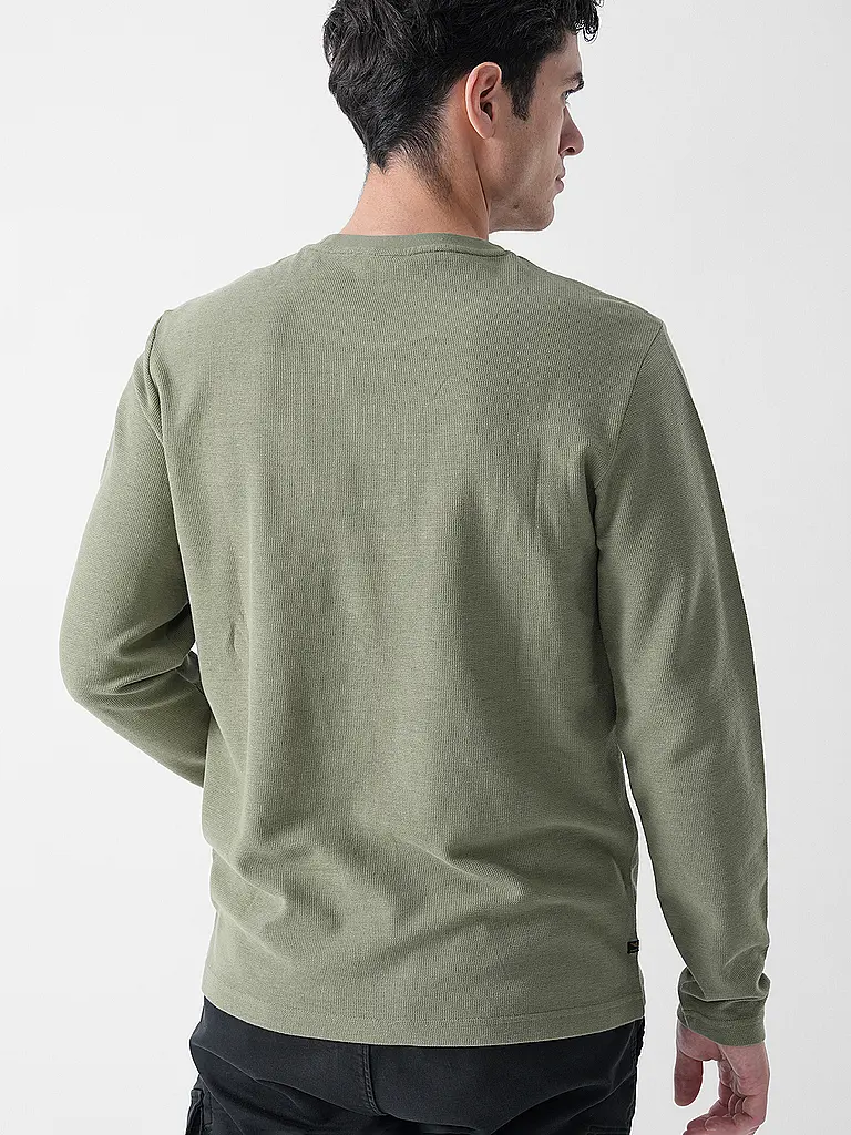 PME LEGEND | Langarmshirt  | olive