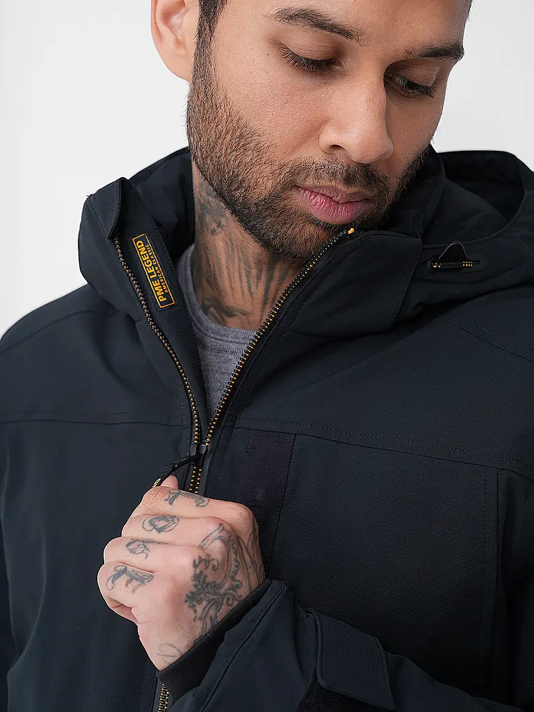 PME LEGEND | Parka  CREWCAT | schwarz