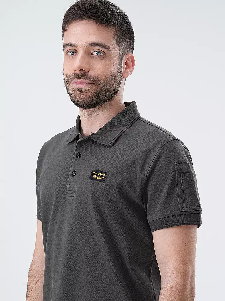 PME LEGEND | Poloshirt | grau