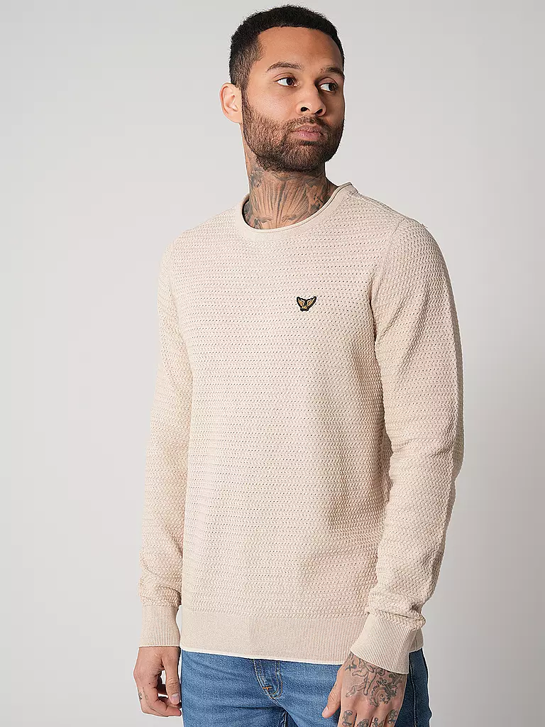 PME LEGEND | Pullover  | creme