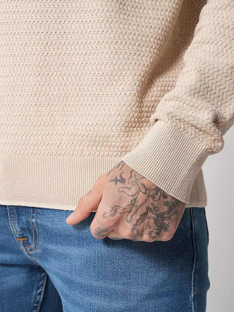PME LEGEND | Pullover  | creme