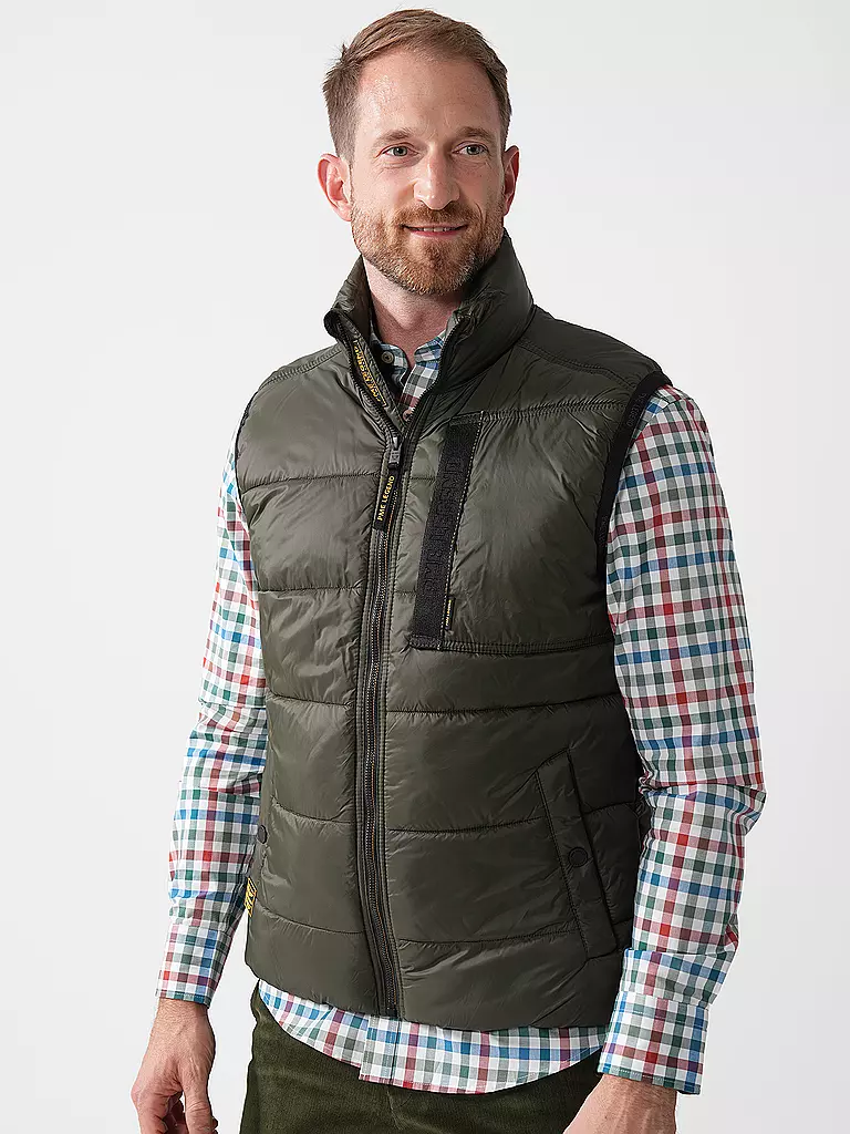 PME LEGEND | Steppgilet AVIZER | olive