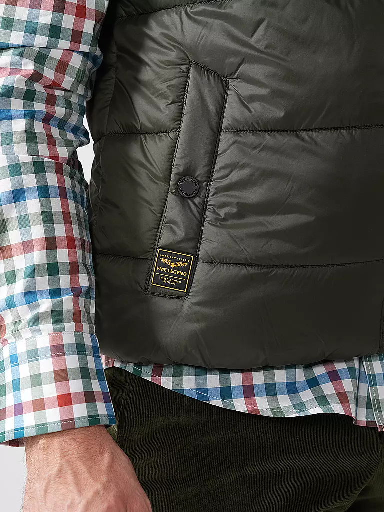 PME LEGEND | Steppgilet AVIZER | olive