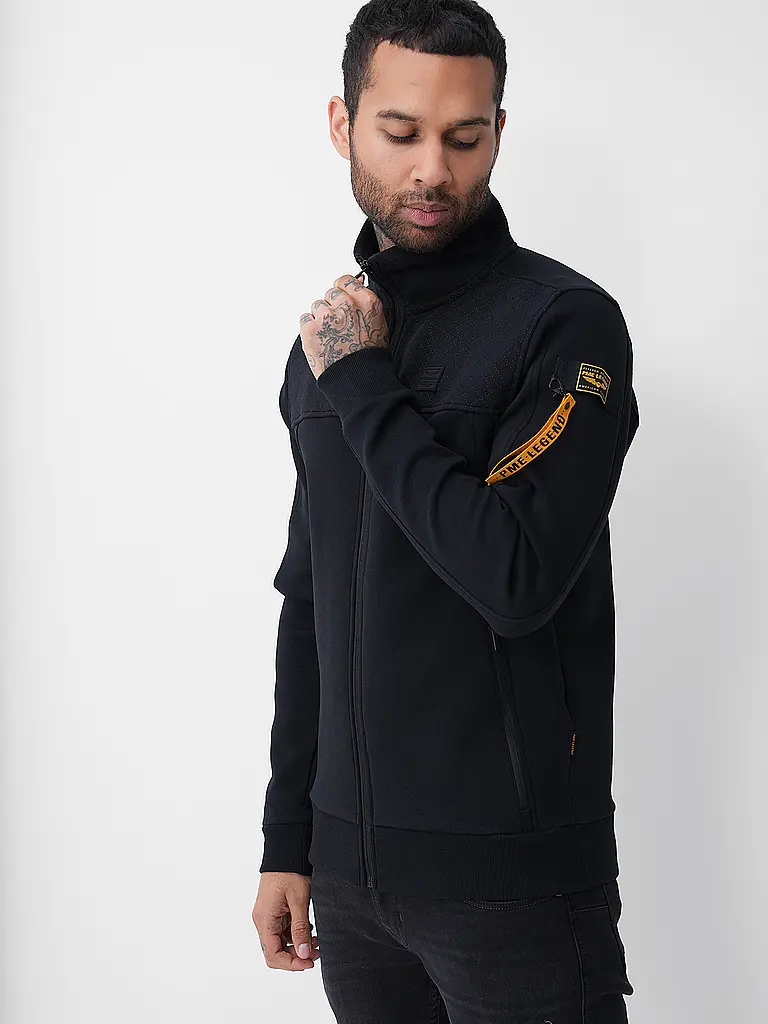 PME LEGEND | Sweatjacke  | Schwarz