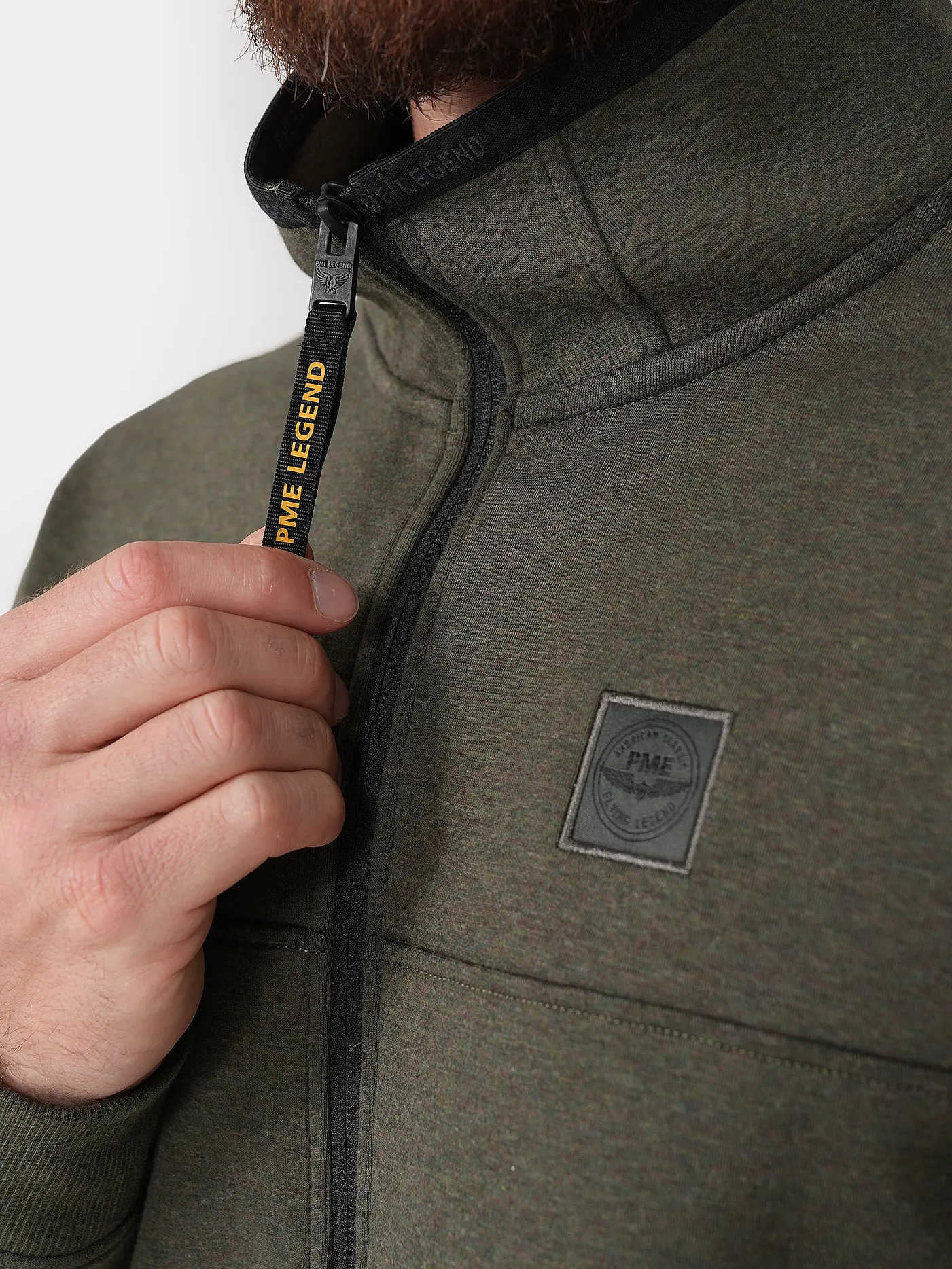 PME LEGEND | Sweatjacke  | olive