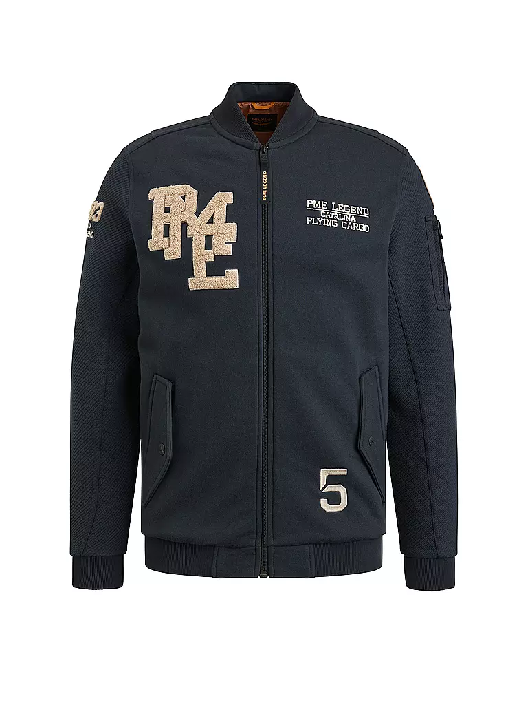 PME LEGEND Sweatjacke dunkelblau 