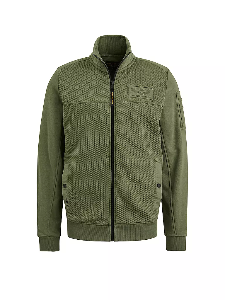 PME LEGEND Sweatjacke olive