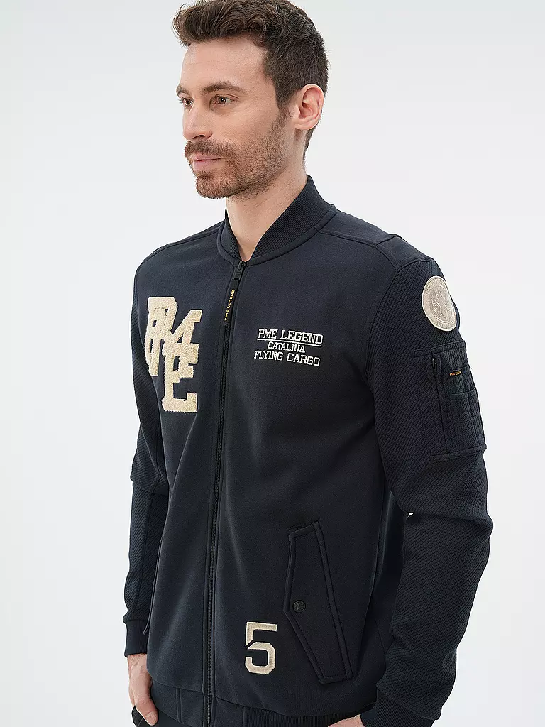 PME LEGEND Sweatjacke dunkelblau