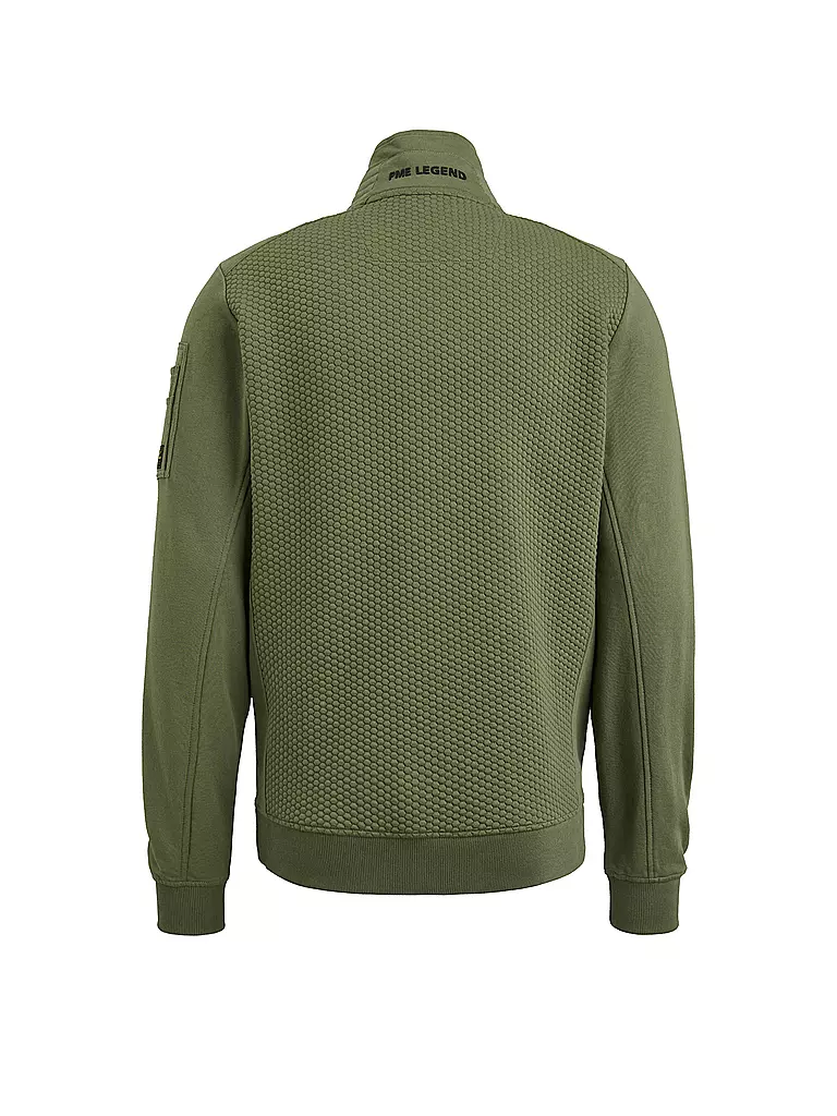 PME LEGEND Sweatjacke olive
