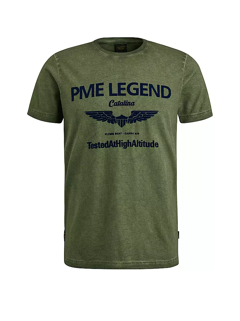 PME LEGEND | T-Shirt  | dunkelgrün