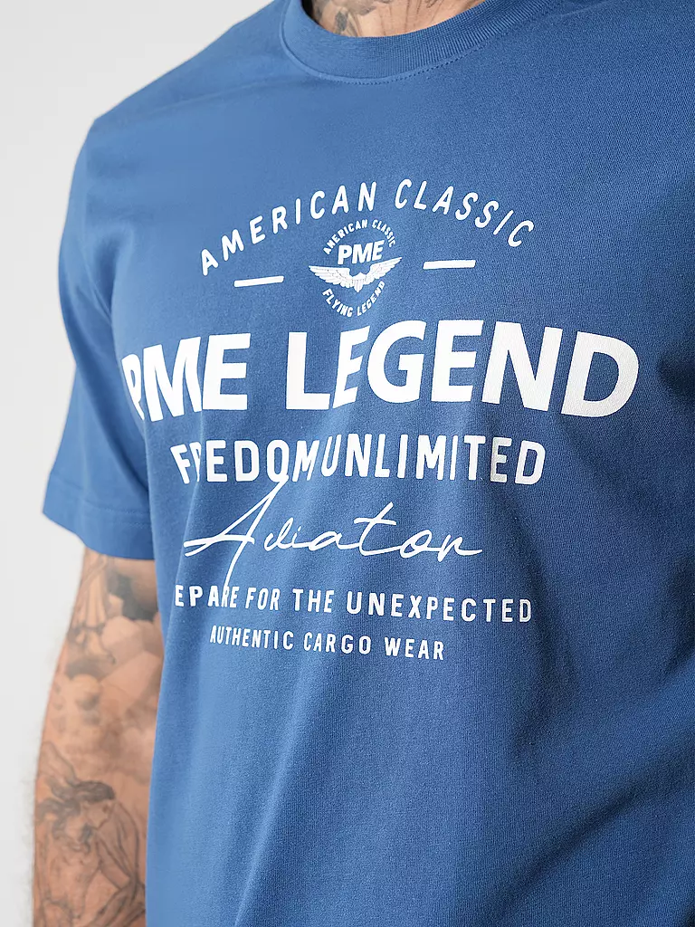 PME LEGEND | T-Shirt  | blau