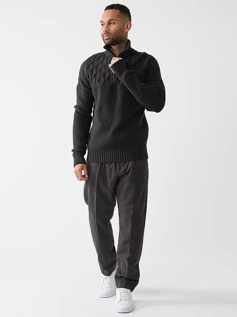 PME LEGEND | Troyer Pullover  | grau