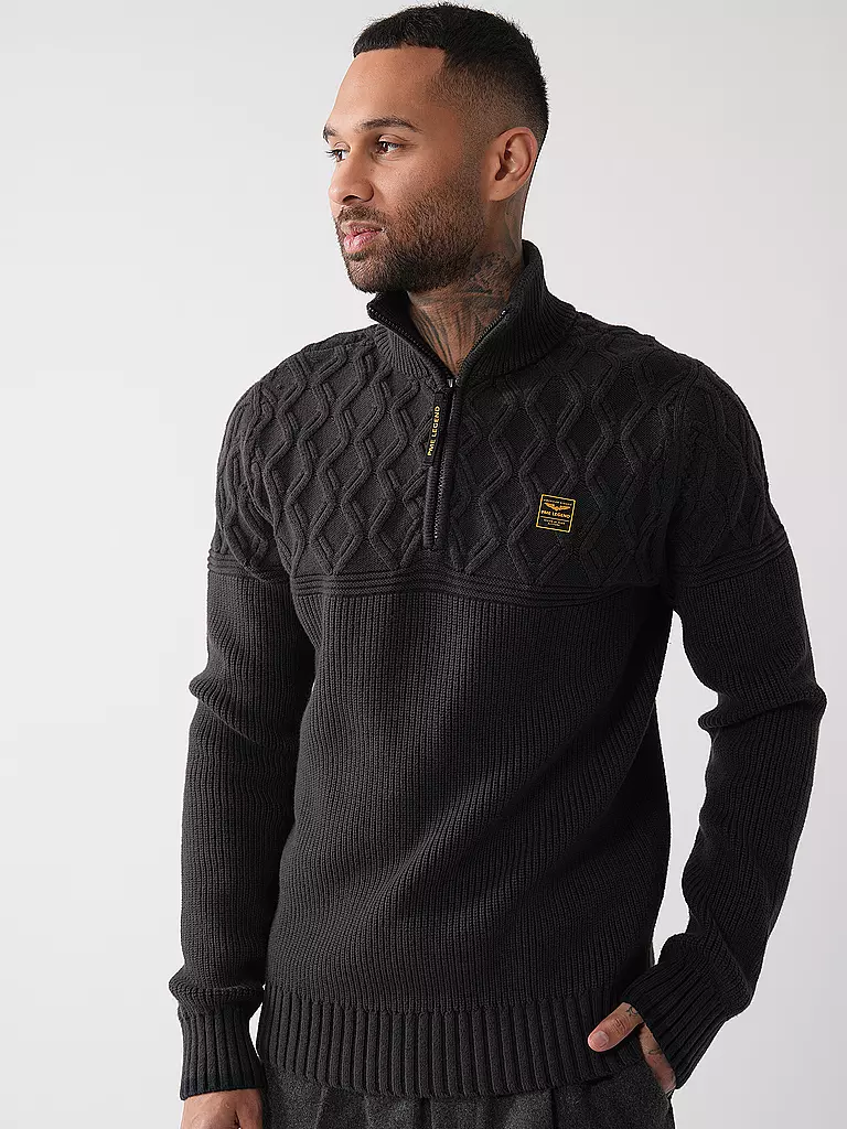 PME LEGEND | Troyer Pullover  | grau