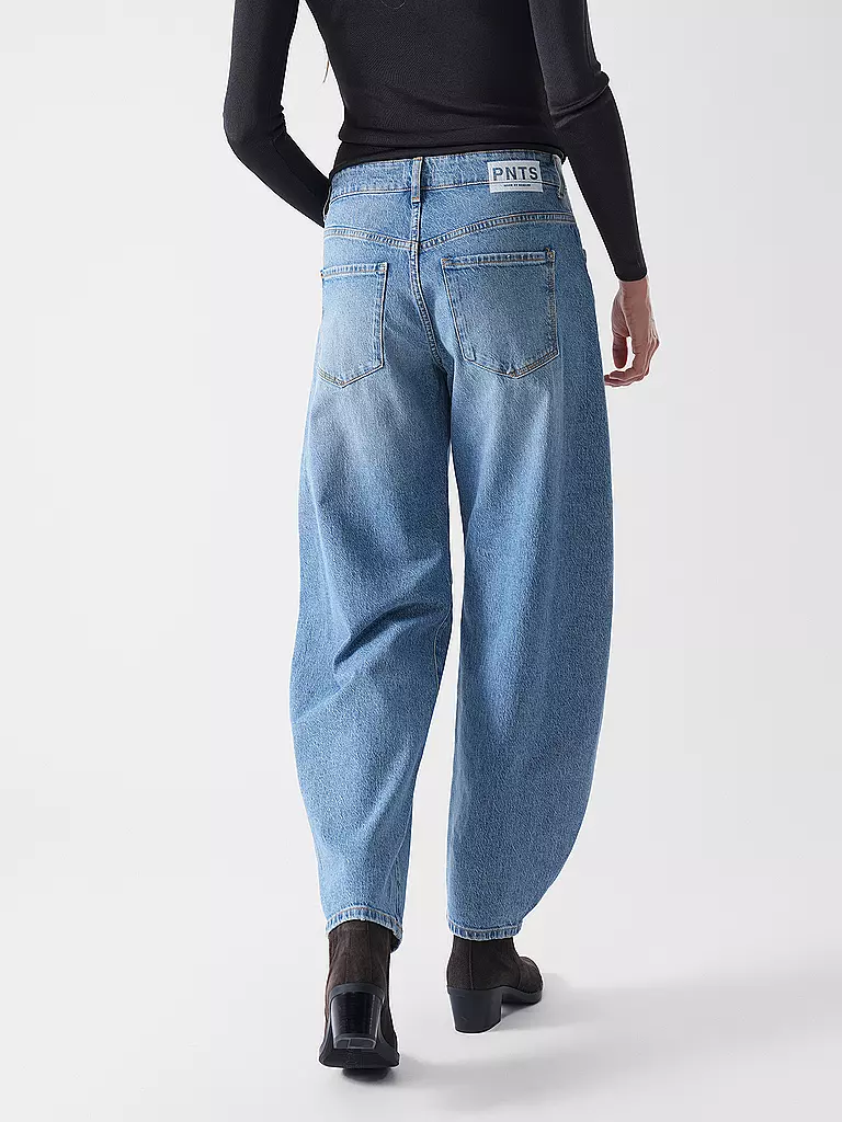 PNTS | Jeans Balloon Fit 05_THE O SHAPE | hellgrau