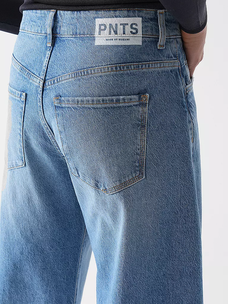 PNTS | Jeans Balloon Fit 05_THE O SHAPE | hellgrau