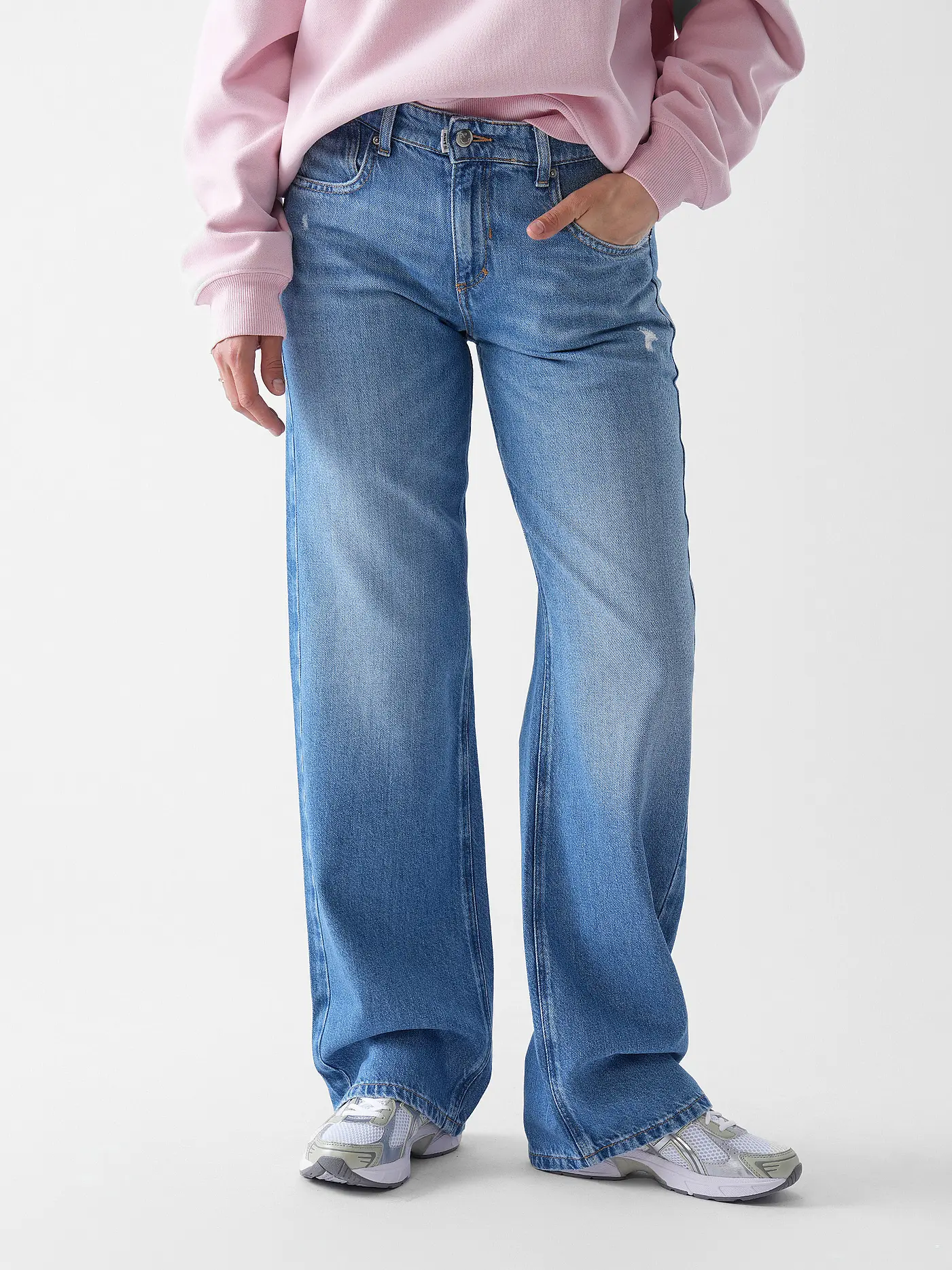 PNTS | Jeans Straight Fit  | hellblau