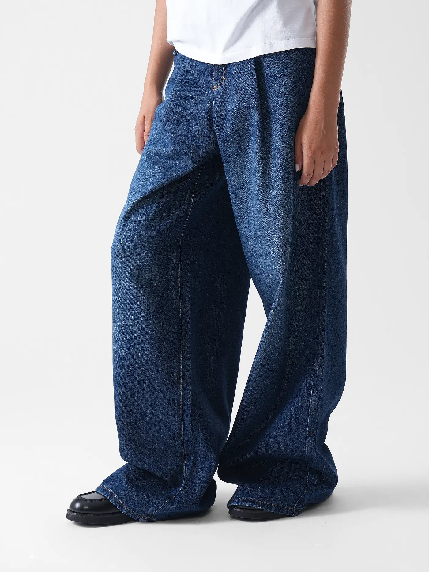PNTS | Jeans Wide Leg 14_THE GENT | dunkelblau