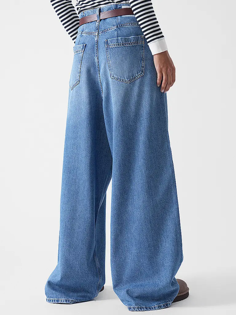 PNTS | Jeans Wide Leg 22_OVER THE TOP | blau