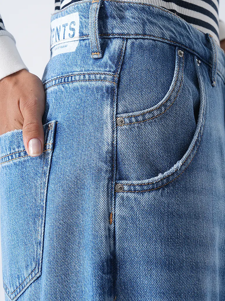 PNTS | Jeans Wide Leg 22_OVER THE TOP | blau