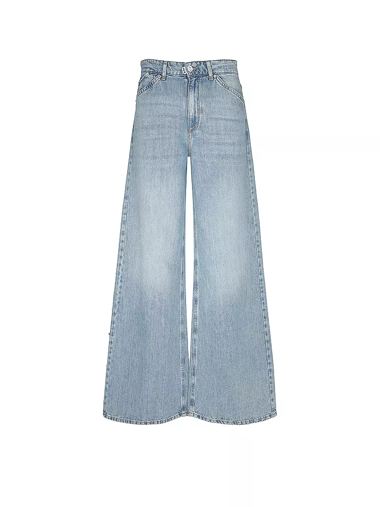 PNTS | Jeans Wide Leg THE RAVER | blau