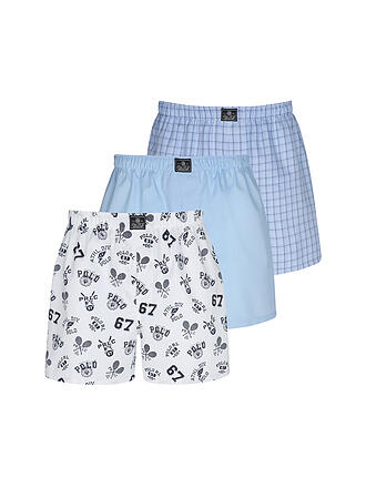 POLO RALPH LAUREN | Boxershorts 3er Pkg. blau 