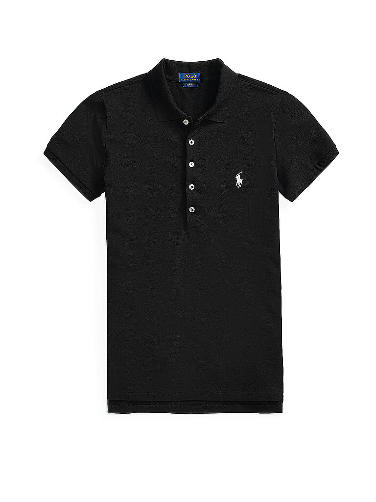 POLO RALPH LAUREN Poloshirt Slim Fit JULIE schwarz
