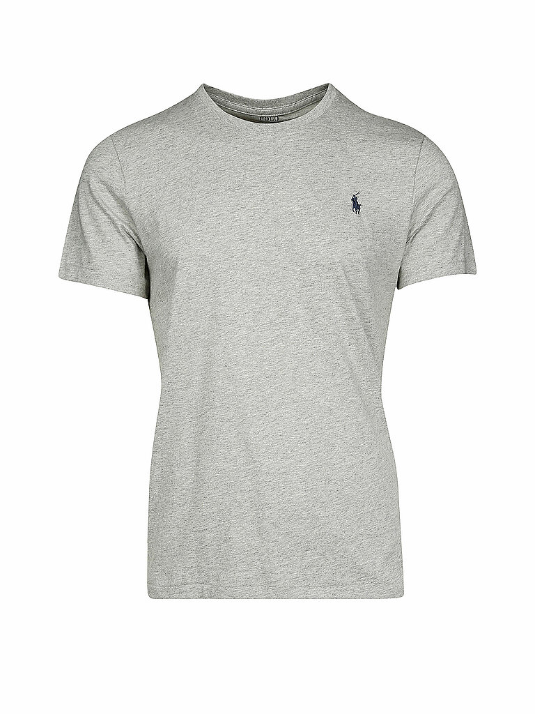 POLO RALPH LAUREN T-Shirt Custom-Slim-Fit grau
