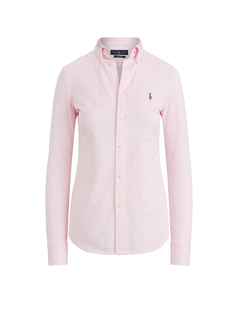 POLO RALPH LAUREN Bluse Skinny Fit HEIDI rosa