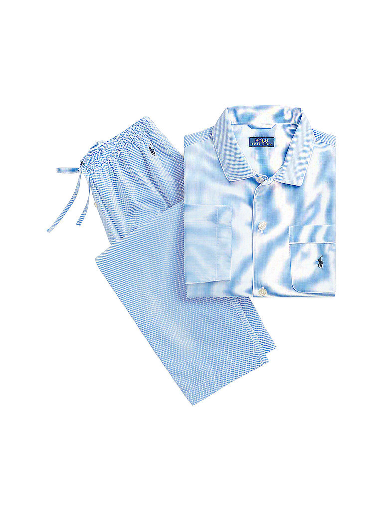 POLO RALPH LAUREN Pyjama blau | XXL
