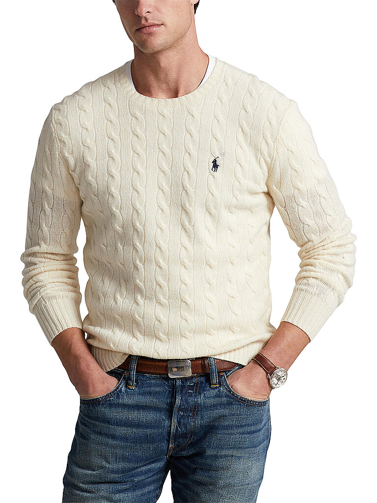 Polo Ralph Lauren Cable Knit Sweater Cream