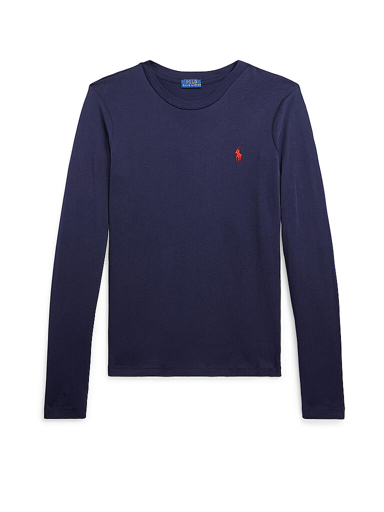 POLO RALPH LAUREN Langarmshirt dunkelblau | XS