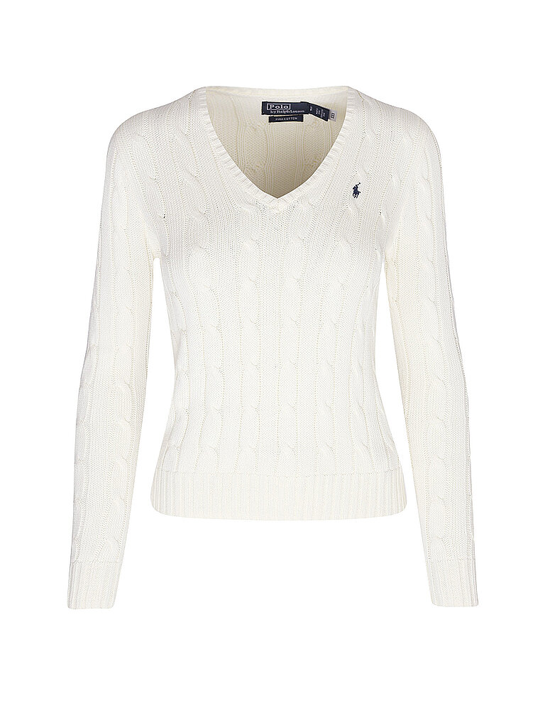 POLO Pullover Slim Fit KIMBERLY creme XL damen