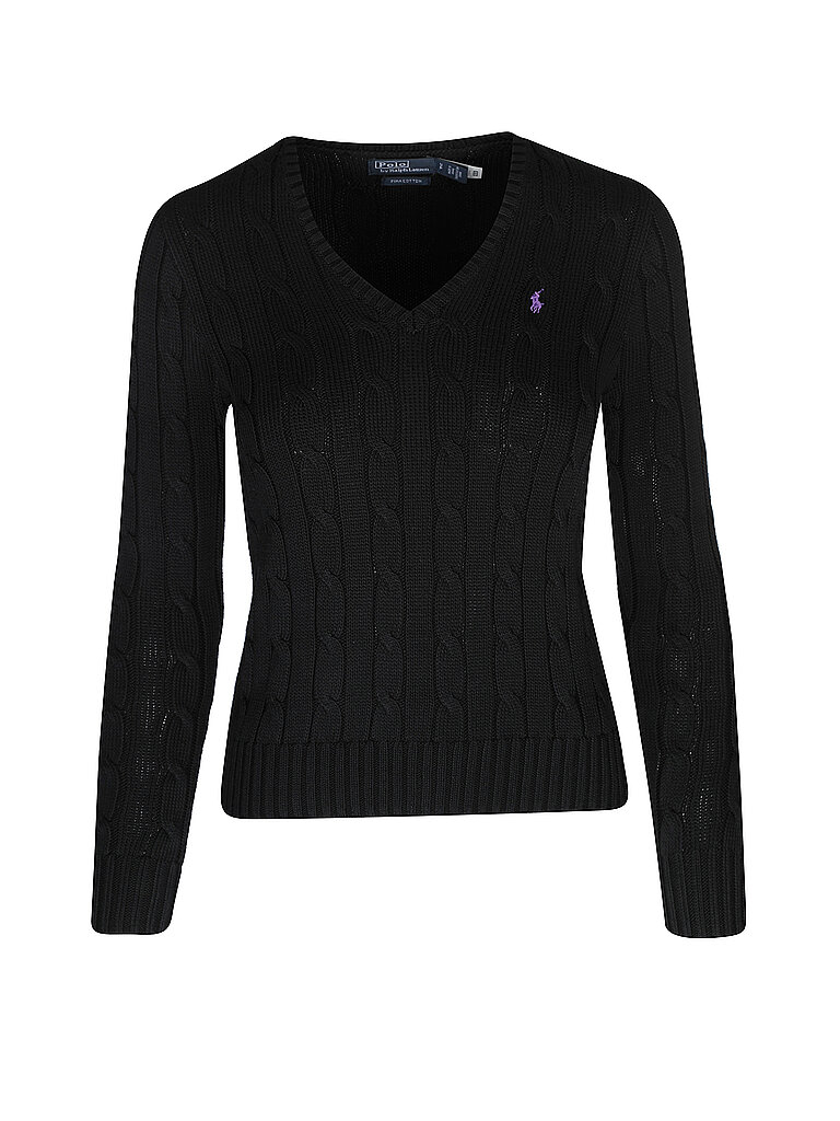 POLO Pullover Slim Fit KIMBERLY schwarz XS damen
