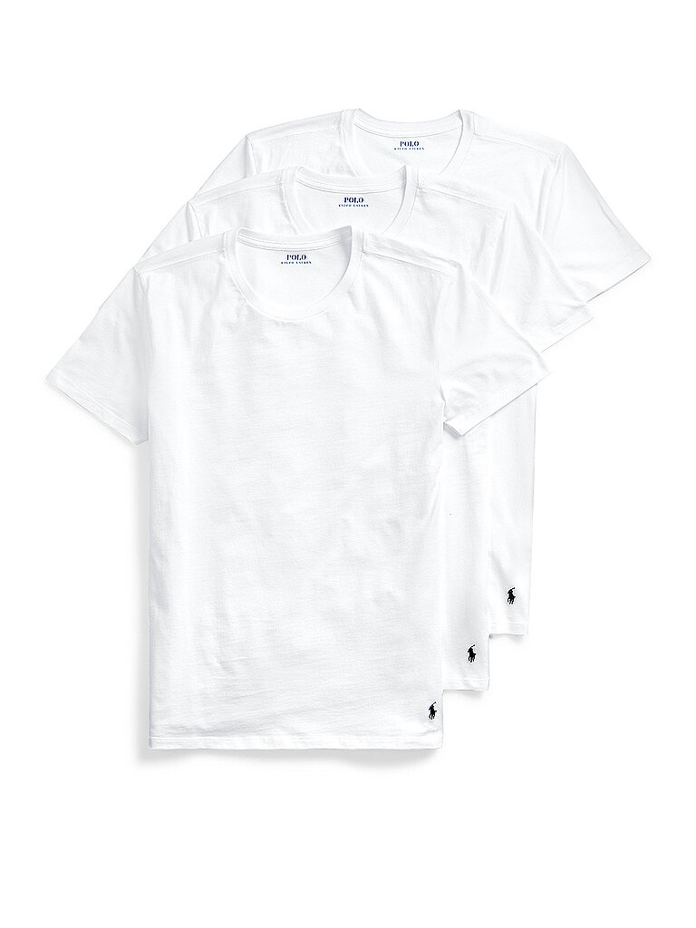 POLO RALPH LAUREN T-Shirts 3-er Pkg. weiss | S