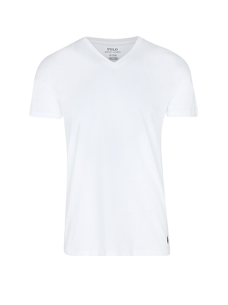 POLO T-Shirt 3er Pkg. white weiss L herren