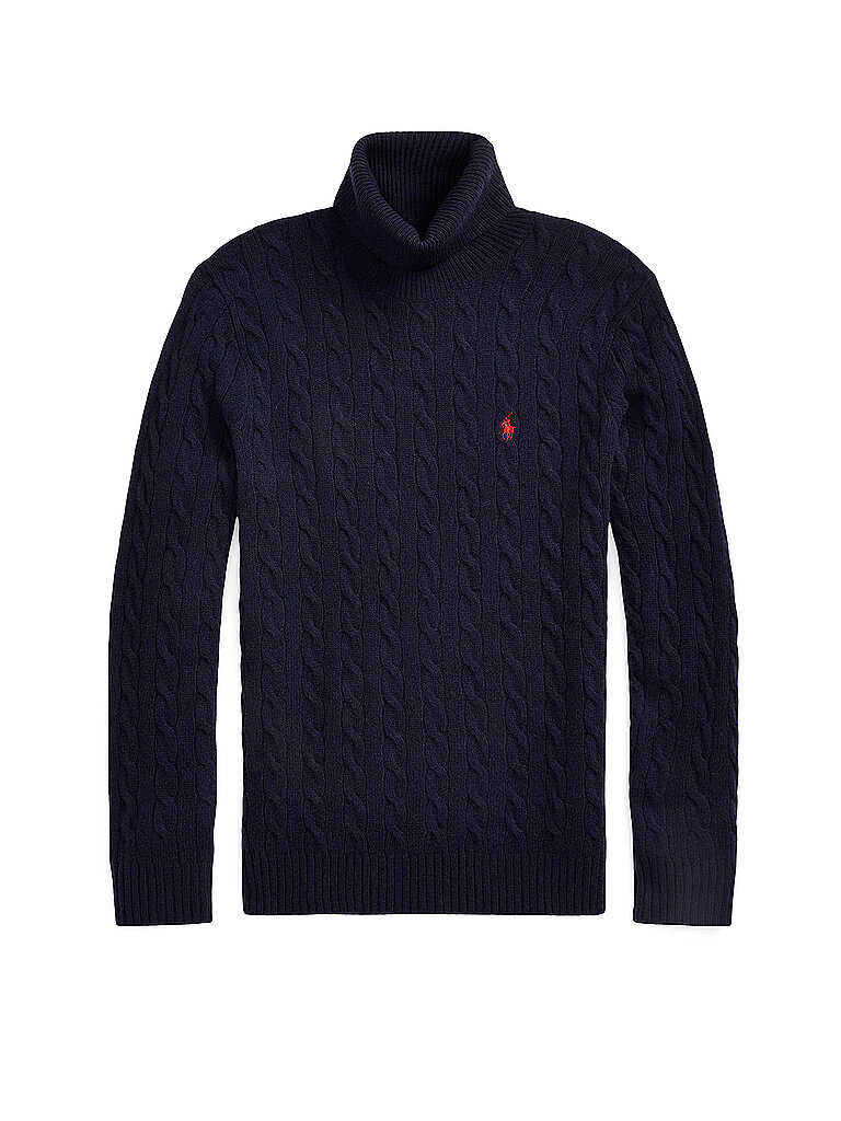 POLO RALPH LAUREN Rollkragenpullover dunkelblau | S