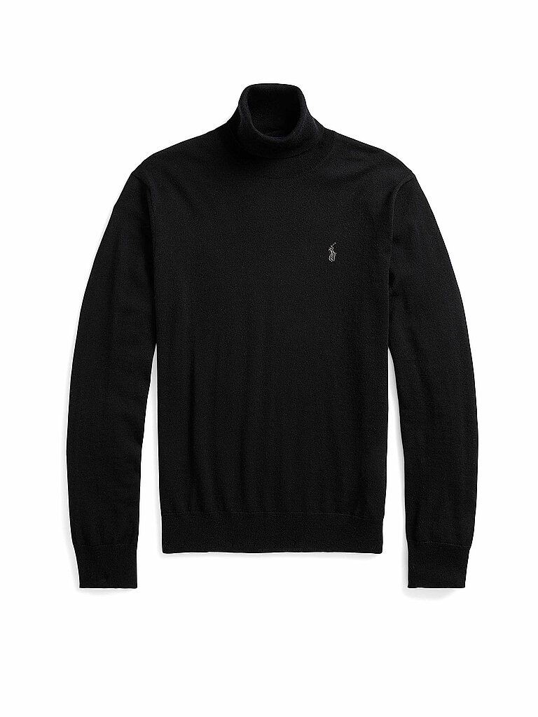 POLO RALPH LAUREN Rollkragenpullover schwarz | M