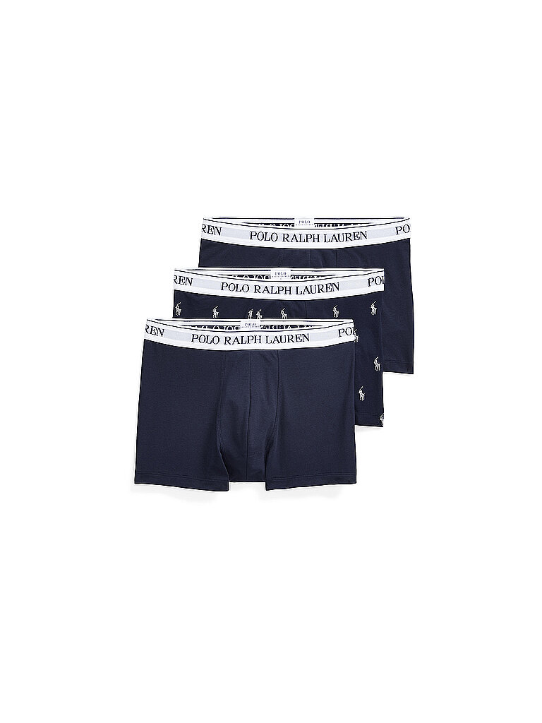 POLO RALPH LAUREN Pants 3er Pkg. Navy Aopp Navy  dunkelblau | XXL