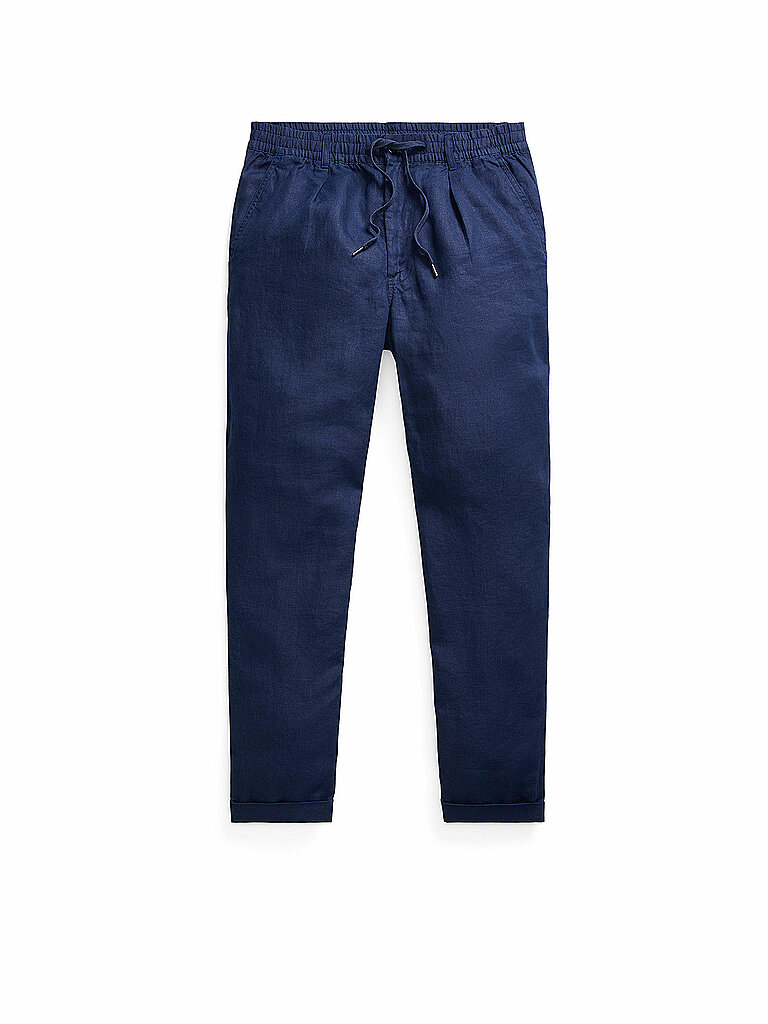 POLO RALPH LAUREN Leinenhose  dunkelblau | S