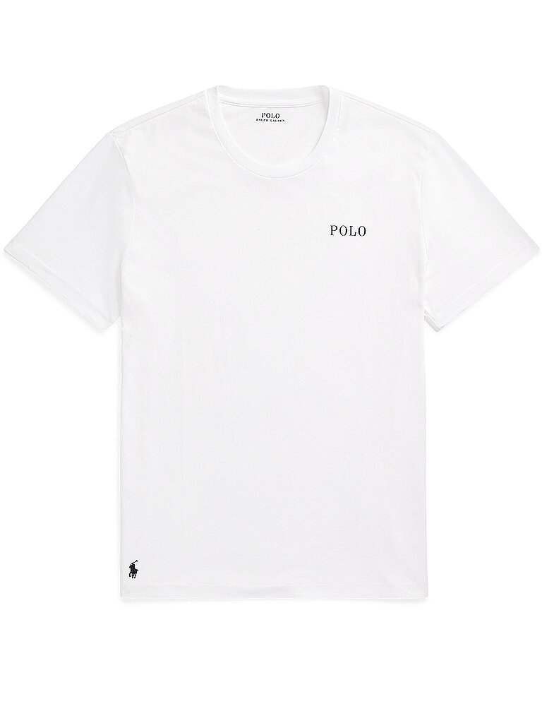 POLO Pyjama T-Shirt weiss L herren