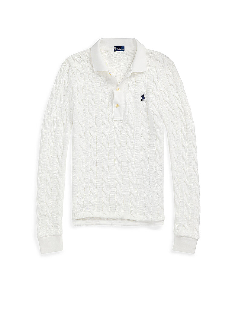 POLO Poloshirt weiss M damen