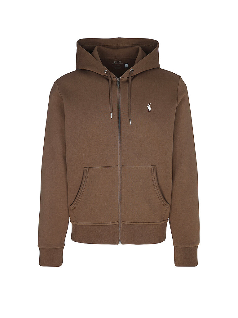 Polo Ralph Lauren Zipped Hoodie Brown
