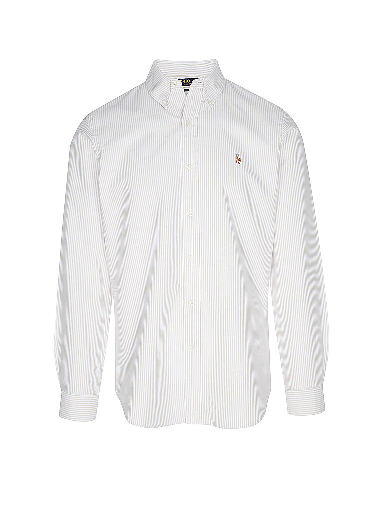 POLO Hemd Custom Fit beige XL herren